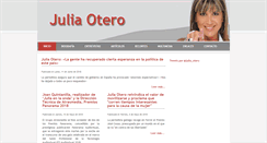 Desktop Screenshot of juliaotero.net