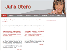 Tablet Screenshot of juliaotero.net